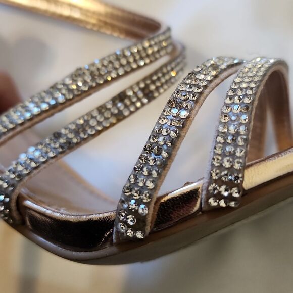 Steve Madden gold Diamond heels size 9.5 - Picture 10 of 10